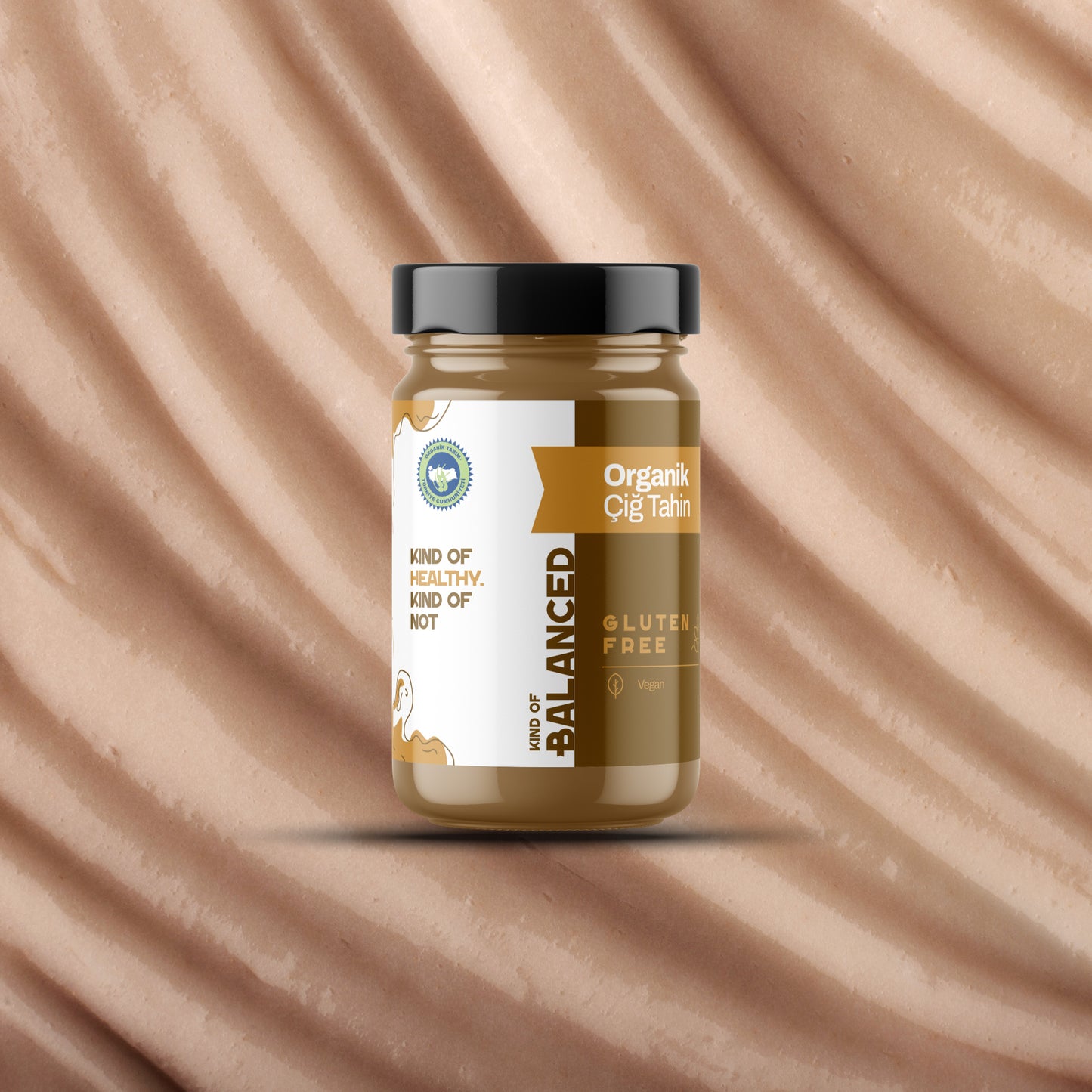 Organik Çiğ Tahin 500 Gr (Organik Sertifikalı)