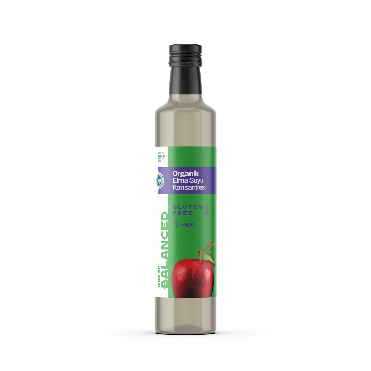 Organik Elma Suyu Konsantresi 340 Gr (Organik Sertifikalı)