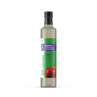 Organik Elma Suyu Konsantresi 340 Gr (Organik Sertifikalı)