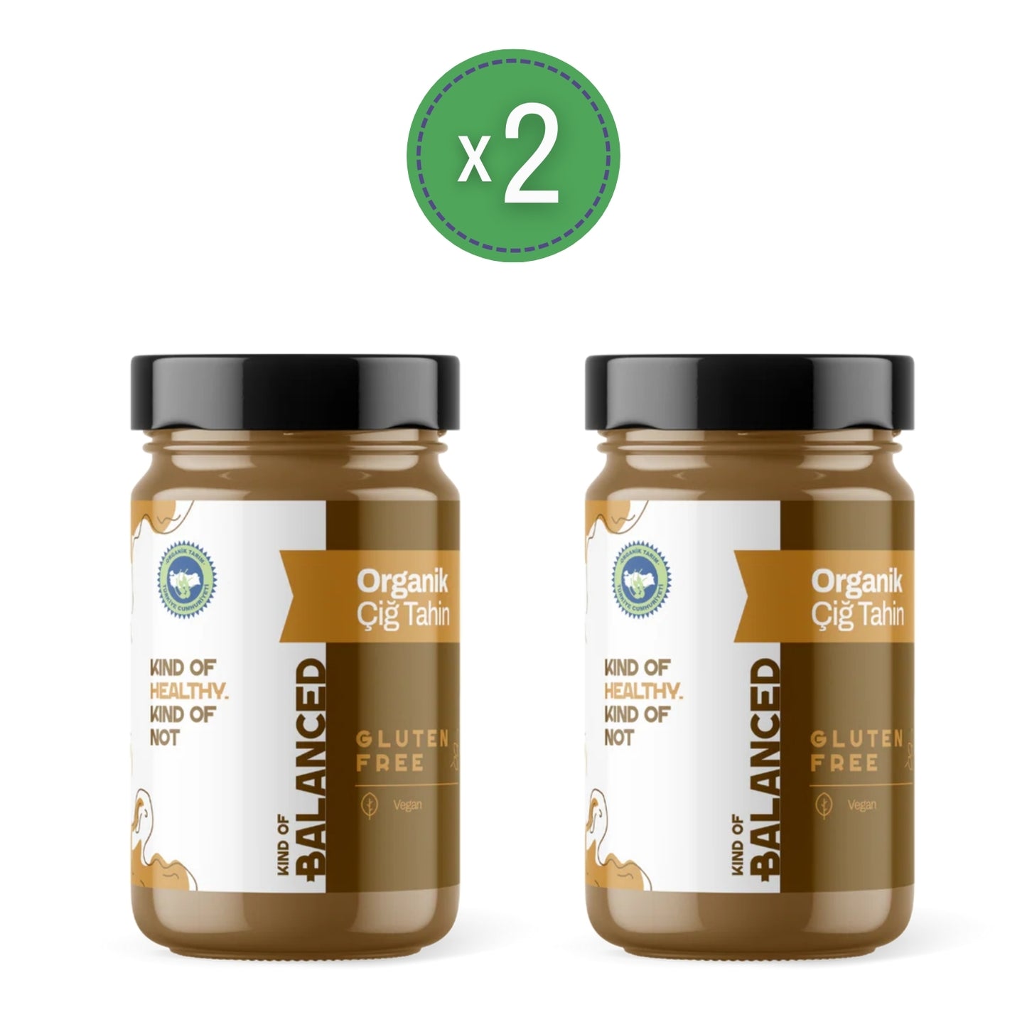Organik Çiğ Tahin 500 Gr (Organik Sertifikalı)