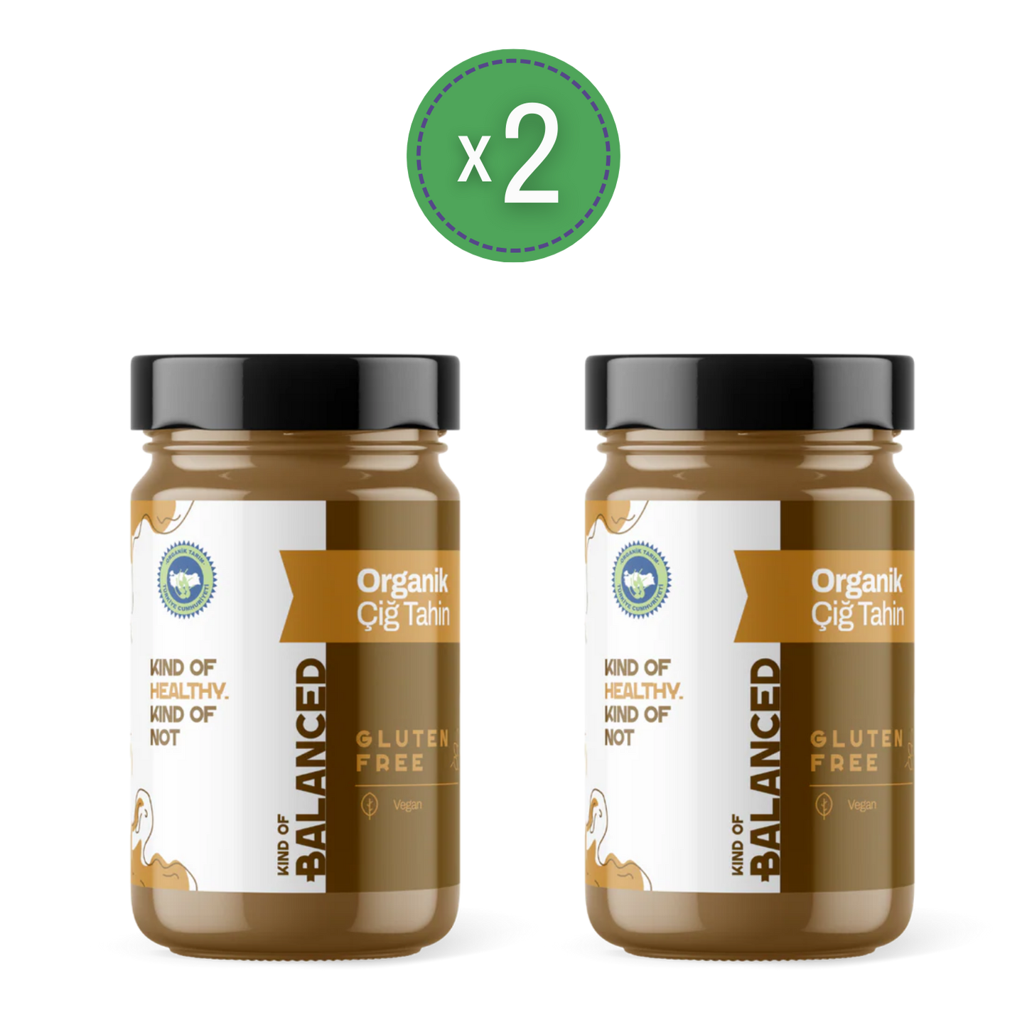 Organik Çiğ Tahin 500 Gr (Organik Sertifikalı)