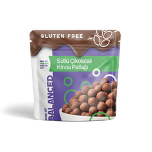 Sütlü Çikolata Kaplı Glütensiz Kinoa Patlağı 50 Gr
