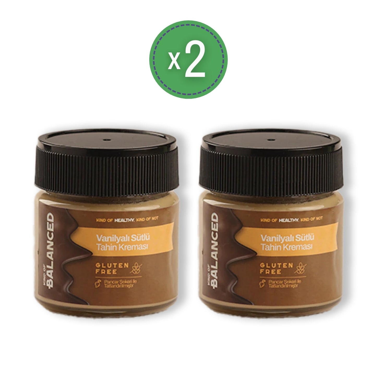 Vanilyalı Sütlü Tahin Kreması 200 Gr