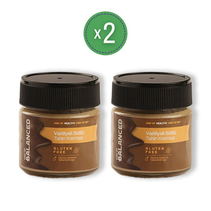 Vanilyalı Sütlü Tahin Kreması 200 Gr