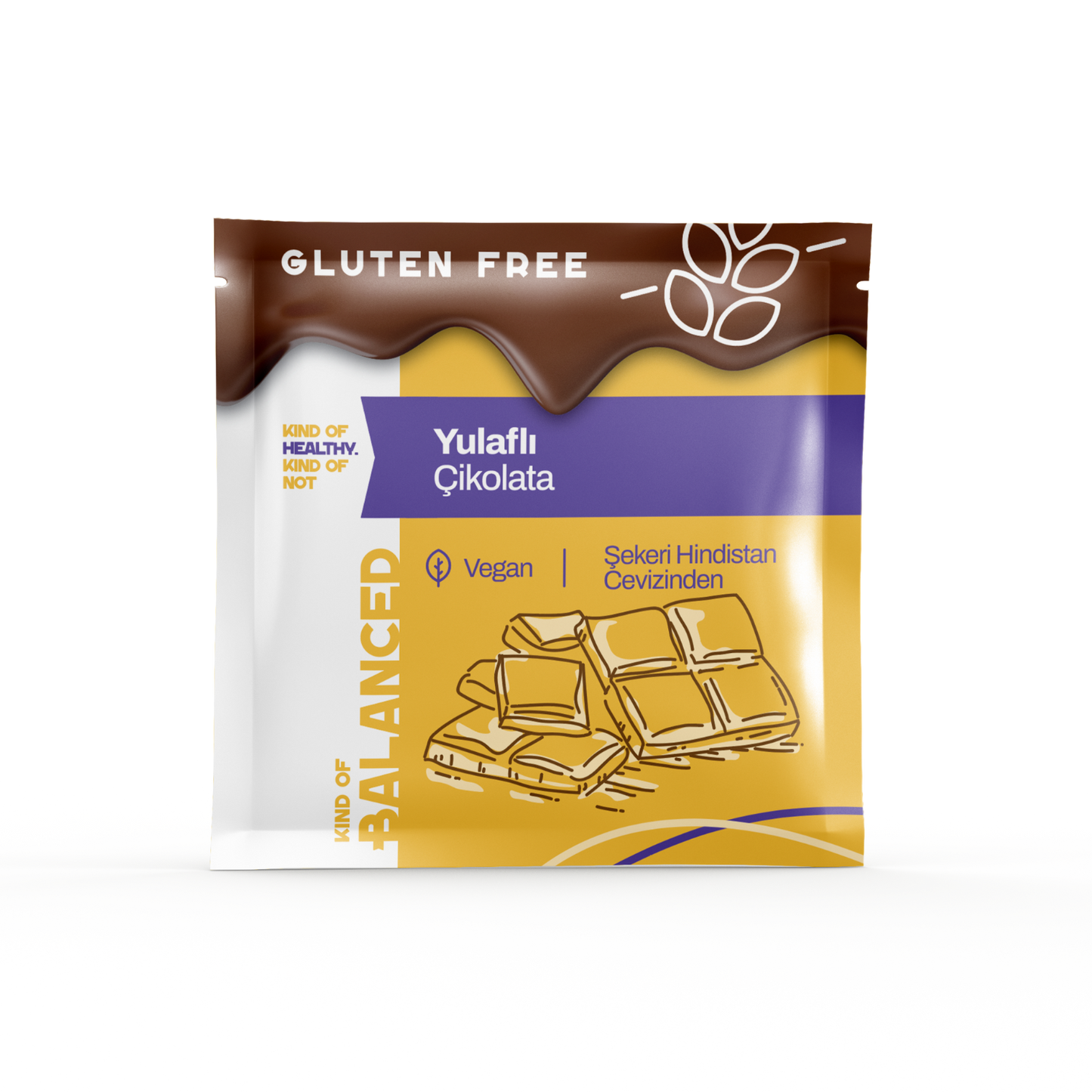 Glütensiz Yulaflı Çikolata 40 Gr