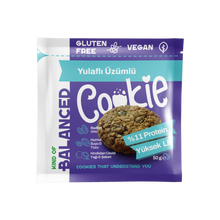 Glütensiz Yulaflı Üzümlü Proteinli Cookie 50 gr