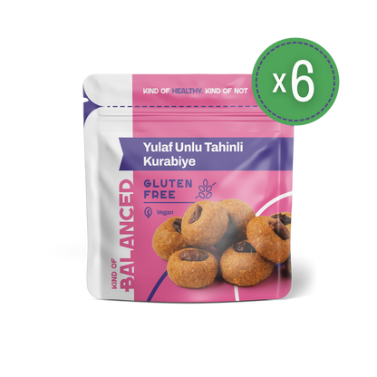 Glütensiz Yulaflı Tahinli Kurabiye 50 Gr