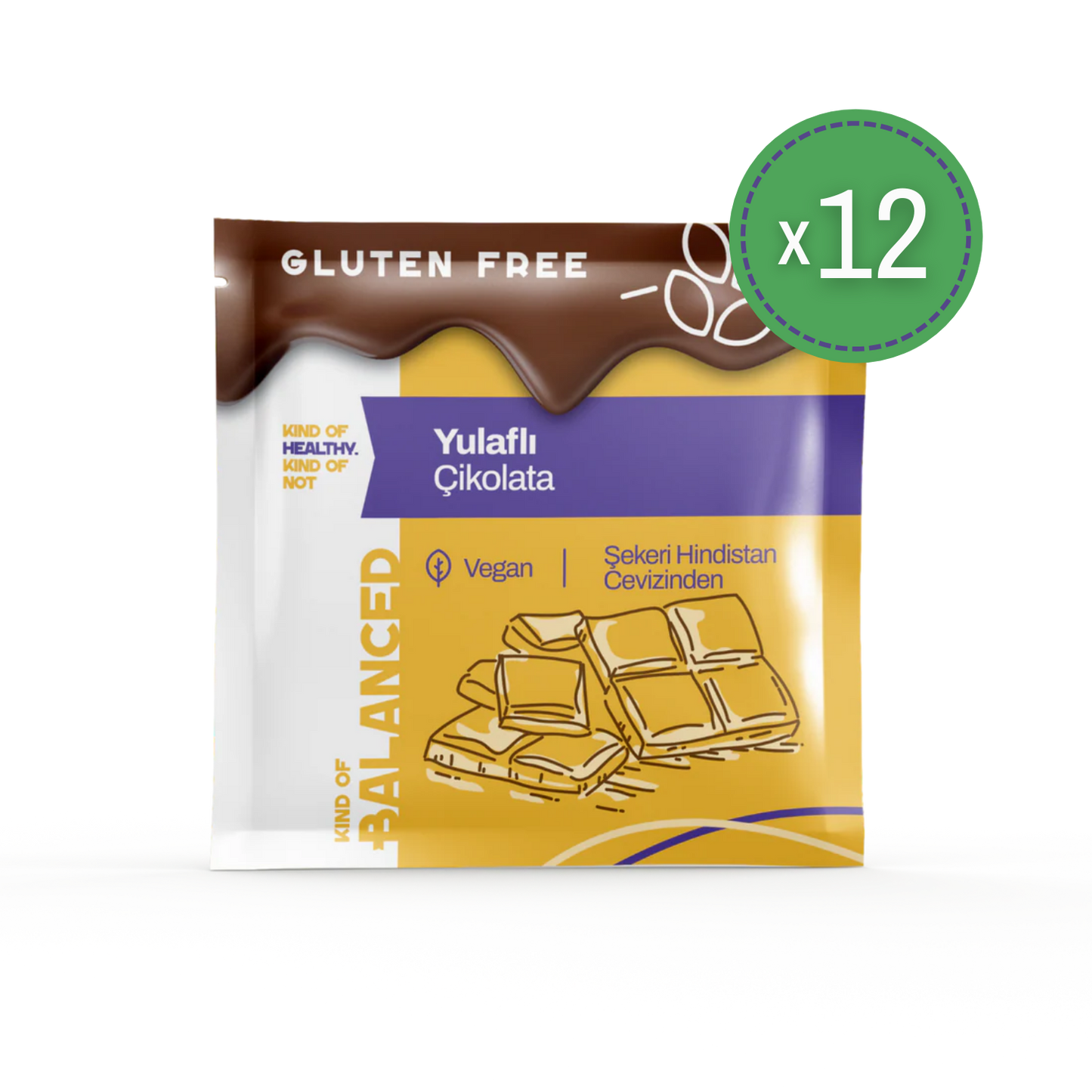 Yulaf Sütlü Organik Hindistan Cevizi Şekerli Çikolata 40 Gr